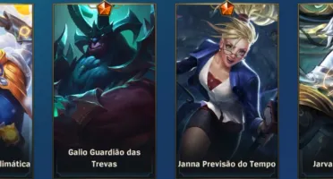 Conta Wild Rift Mais de dez mil gastos cosméticos exclusivos