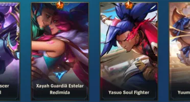Conta Wild Rift Mais de dez mil gastos cosméticos exclusivos