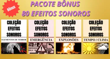 Mega Pacote De Efeitos Sonoros - Coleção Definitiva - WAV