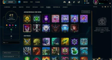 Conta LOL Diamante 4