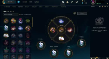 Conta LOL Diamante 4