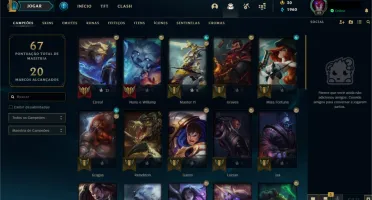 Conta LOL Diamante 4