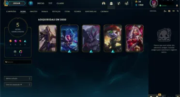 Conta LOL Diamante 4