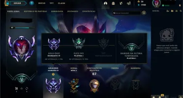 Conta LOL Diamante 4