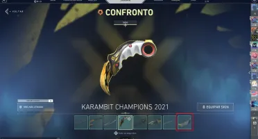CONTA VALORANT NIVEL 120, PACOTE CHAMPIONS E MAIS SKINS