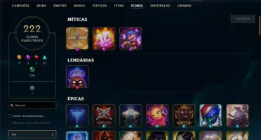 Conta Platina 4 com TODOS os champs e 263 Skins + 1 RARA