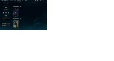 Conta LoL - Platina 4 - 2 Skins Lendárias - Honra 3