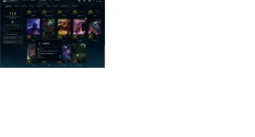 Conta LoL - Platina 4 - 2 Skins Lendárias - Honra 3