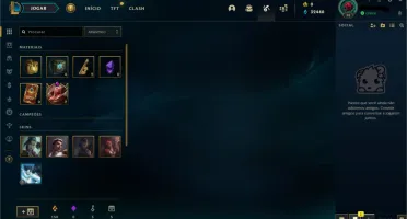 Conta LOL - Diamante IV, 64% de WR(E-MAIL NÃO VERIFICADO)