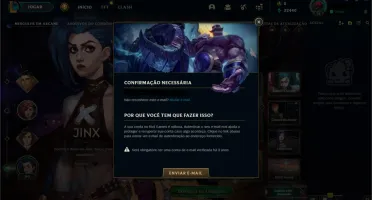 Conta LOL - Diamante IV, 64% de WR(E-MAIL NÃO VERIFICADO)