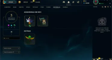 Conta LOL - Diamante IV, 64% de WR(E-MAIL NÃO VERIFICADO)