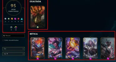 Conta  Main Rengar +Mordekaiser Sanh Uzal Exaltado [Gacha]