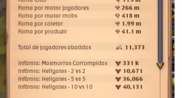 Conta 780m De Fama total, 800 em todas roupas boa pra tudo