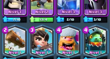 clash Royale lvl 9 arena 9 várias lendarias