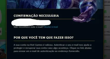 Conta D4 s11 sem e-mail confirmado.