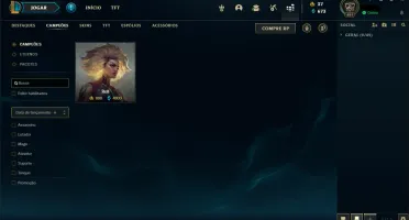 Conta Gold IV - Todos Campeões - 154 Skins League Of Legends