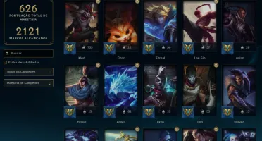 Vendo conta League of Legends