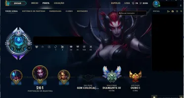 CONTA DIAMOND 3 - +80 CAMPEÕES - 22 SKINS