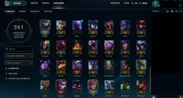 CONTA DIAMOND 3 - +80 CAMPEÕES - 22 SKINS