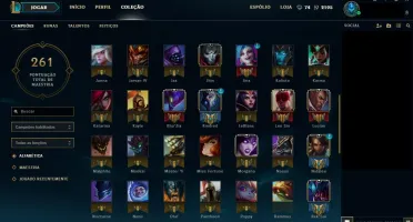 CONTA DIAMOND 3 - +80 CAMPEÕES - 22 SKINS