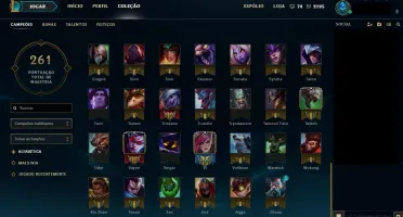 CONTA DIAMOND 3 - +80 CAMPEÕES - 22 SKINS