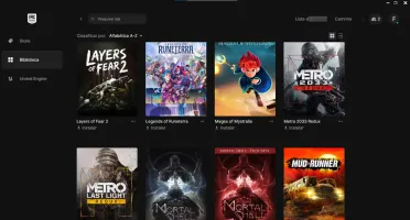 Conta Epic com mais de 130 Jogos