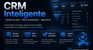 CRM Intelingente + Extrator Automatico+Follow-Up +Agente Ia
