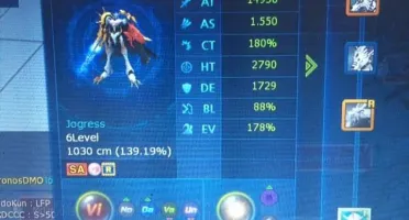 Conta Digimon masters mid game