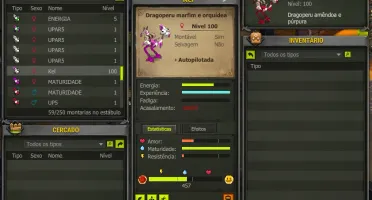 Conta Dofus Tal Kasha - 3 char nv200 + itens