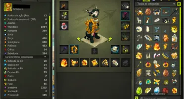 Conta Dofus Tal Kasha - 3 char nv200 + itens