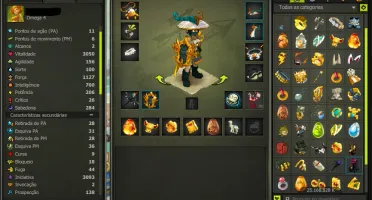 Conta Dofus Tal Kasha - 3 char nv200 + itens