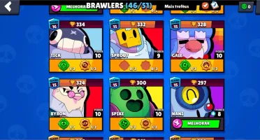 Conta Brawl Stars 18k de troféus
