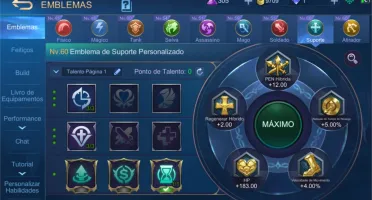 CONTA MOBILE LEGENDS COM 136+ SKINS