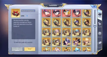 Conta Saints Seiya