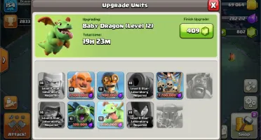 Clash of Clans cv11 Semi Full
