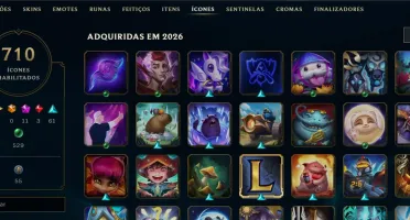Conta Lol Premium Br — Lvl 1100 | 622 Skins | Todos Os Champ