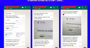 AUMENTE SEU SCORE EM 7 DIAS