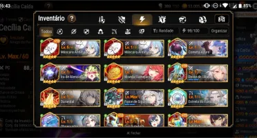 Conta Epic seven Global Diversos ML 5* e collabs!