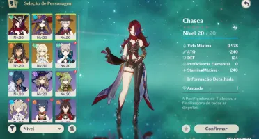 genshin, AR-45, chasca, lyney + 3 armas 5⭐+ planador xbox