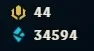 Conta LOL level 233 - Gold 2 - 144 campeões - 95 Skin