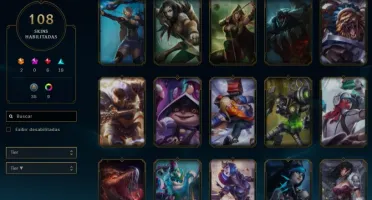 Conta  antiga com icones legados