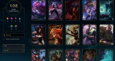 Conta  antiga com icones legados
