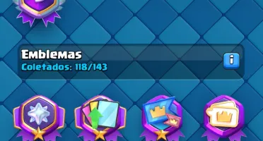 Conta Clash Royale 12k de Troféus