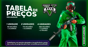 Up De Contas De Gta 5 Para Pc Enhanced + Brinde