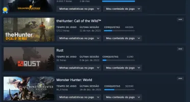 Conta Steam 5 anos - CS PRIME 3k horas, RUST, The Forest