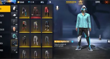 Conta free fire gemada