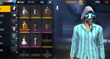 Conta free fire gemada