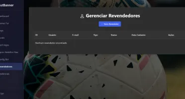 Gerador de Banner. Futebol, Filmes e Séries.