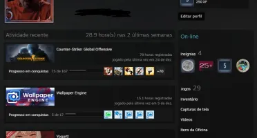 CONTA CSGO PRIME │ 2 MEDALHAS │ + JOGOS