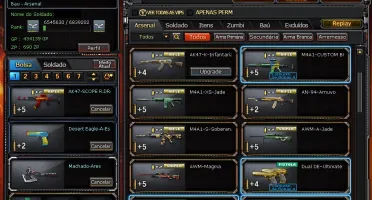 Conta Crossfire Coronel Varias mns , vips , m4 custom br
